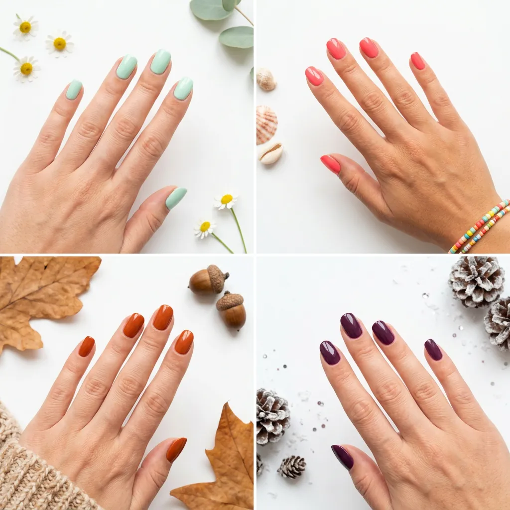 Seasonal Nails Basic Ideas for Year Round Inspirations