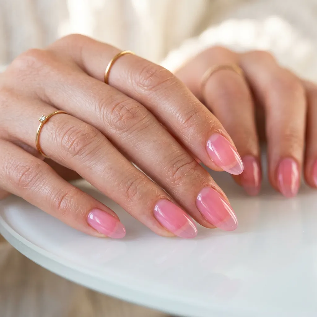 Sheer Jelly Nail Ideas