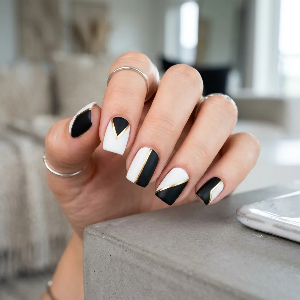 Geometric Nails Short Ideas