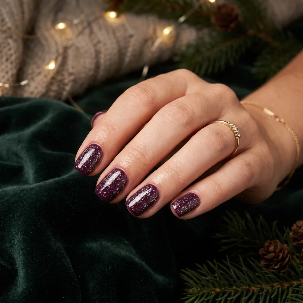 Nails Short Designs for Winter Ideas