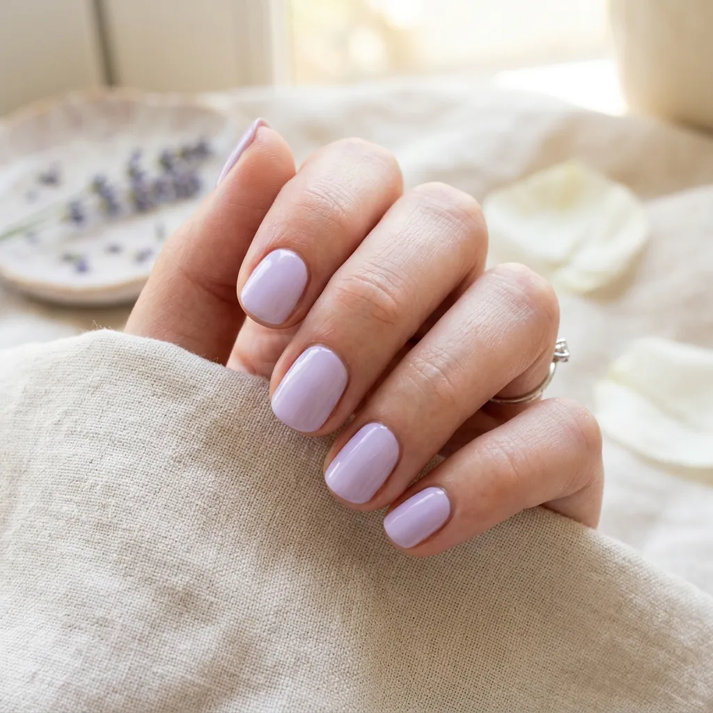 Round Nails Short Ideas