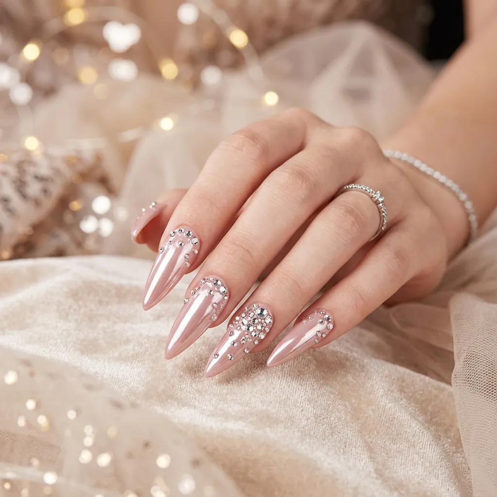 Stiletto Nails For Prom Ideas