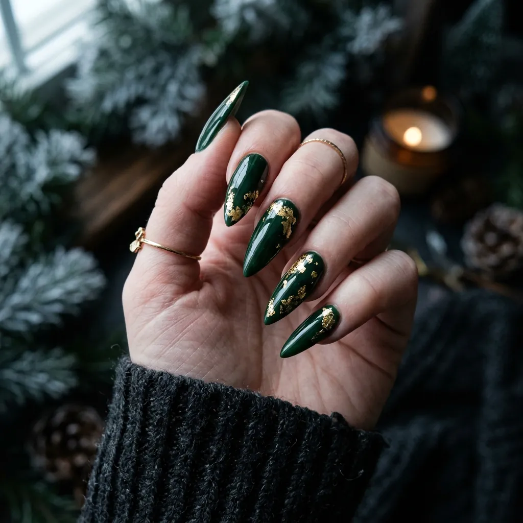 Stiletto Nails For Winter Ideas