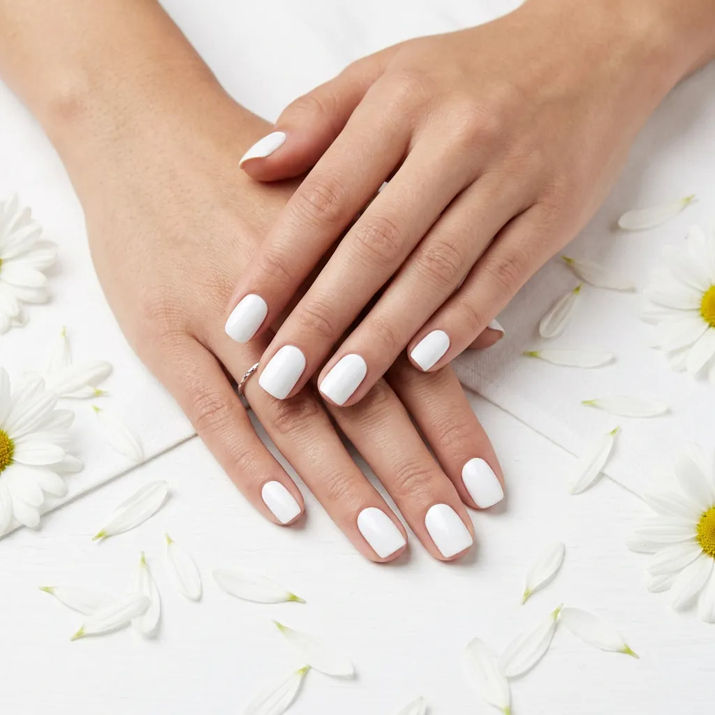 White Nails Basic Ideas for a Fresh and Clean Aesthetic