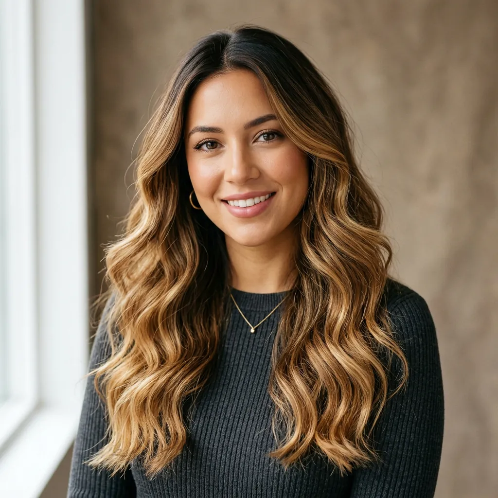 Honey Balayage Hair Color Ideas