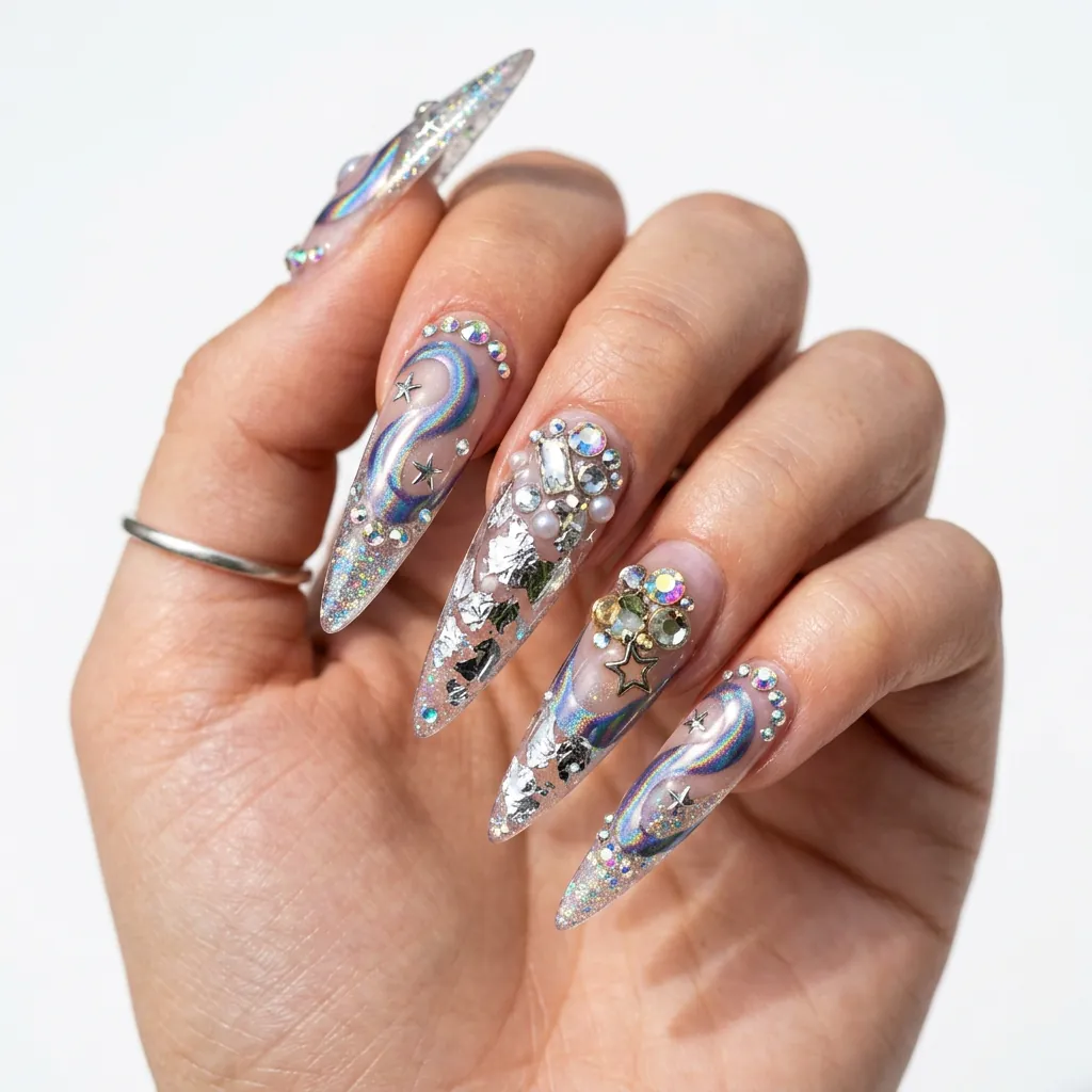 Nails Cute Ideas: 30 Stunning Looks to Spark Your Next Manicure 31 Y2K Inspired Nail Ideas