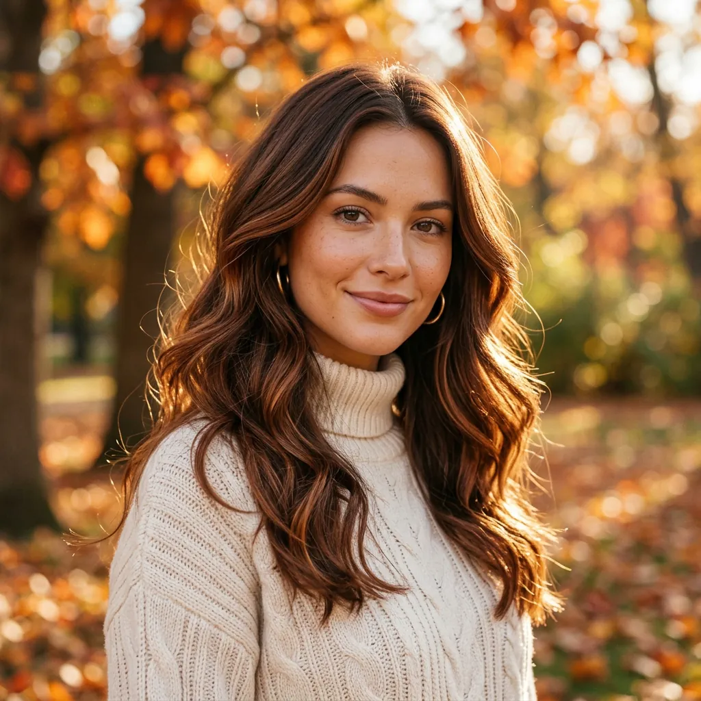 30 Fall Hair Color Trends Ideas to Inspire Your Most Beautiful Autumn Yet 2 Warm Brunette Fall Hair Color Trends Ideas