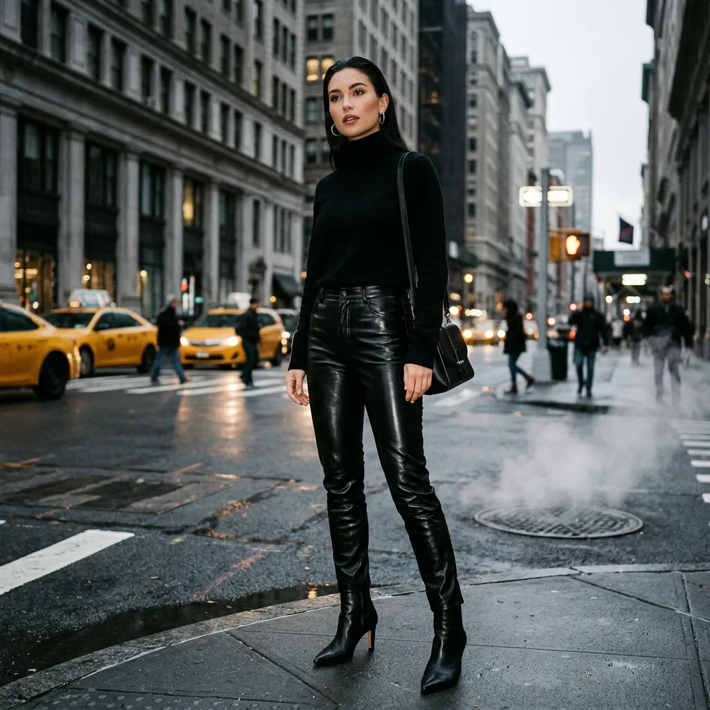 New York Outfits Ideas: 30 Looks to Inspire Your City Style 11 New York All Black Outfits