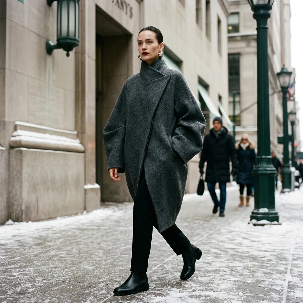 30 NYC Winter Outfits Ideas: Trendy Looks for the Cold Season 23 High-Fashion Editorial Winter Look