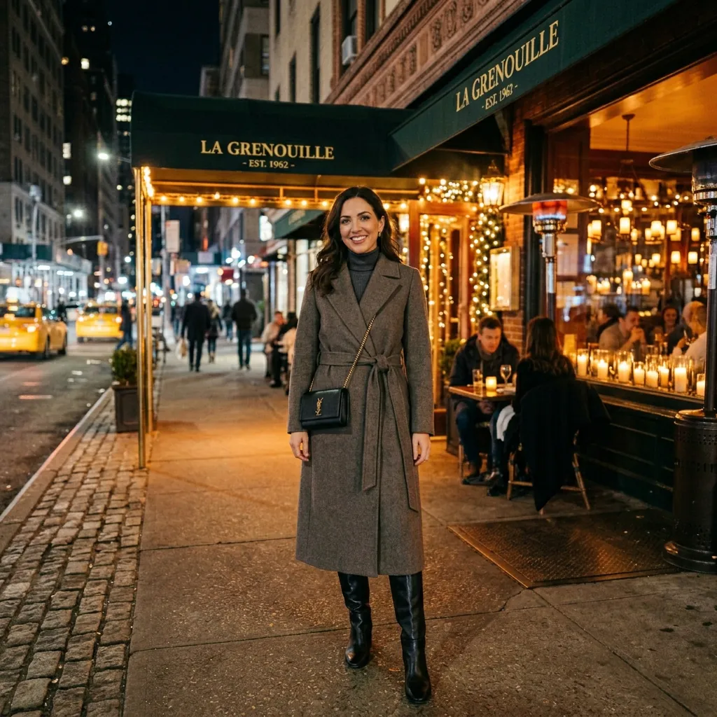 30 NYC Winter Outfits Ideas: Trendy Looks for the Cold Season 8 Manhattan Date Night Winter Outfit