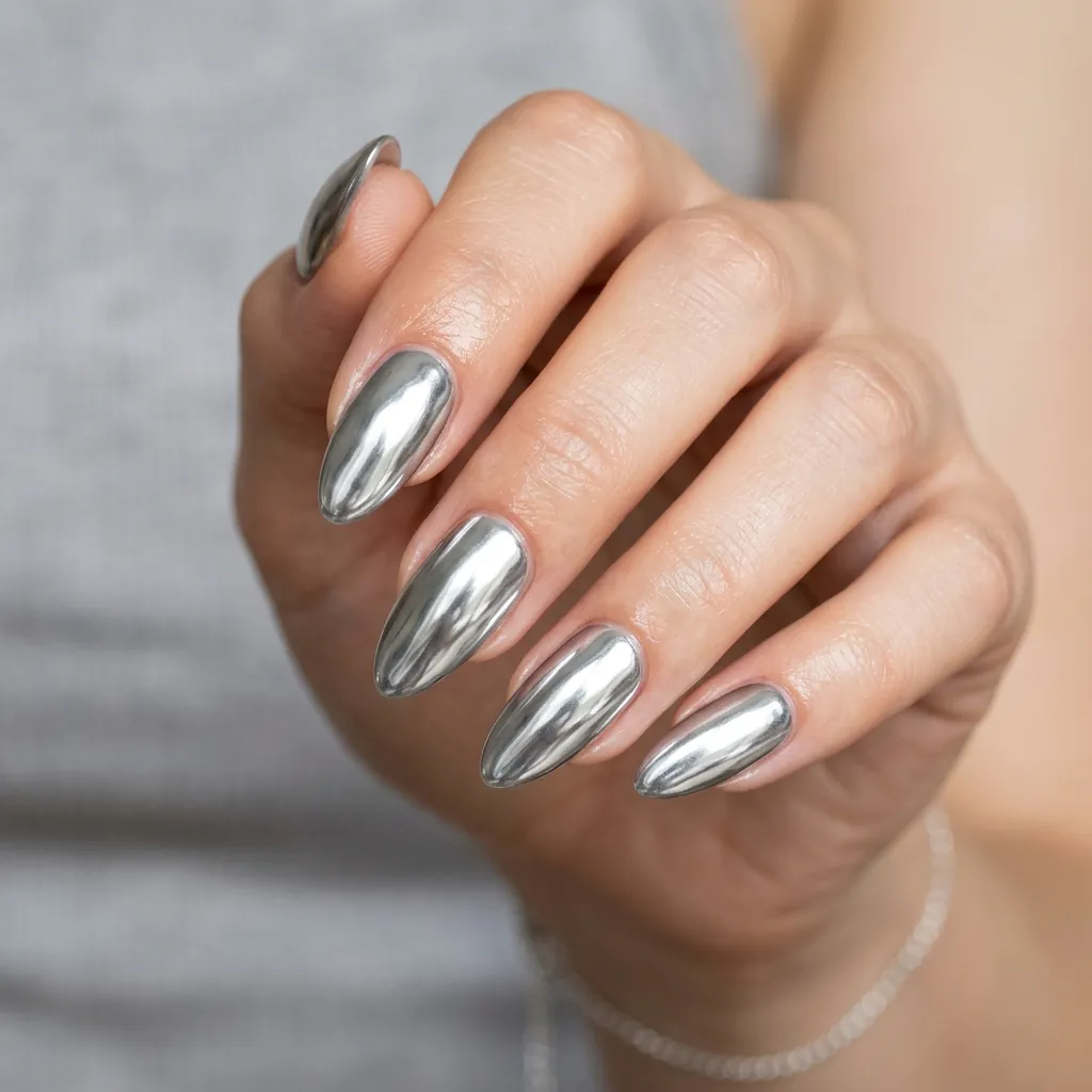 Chrome Nail Finish Ideas