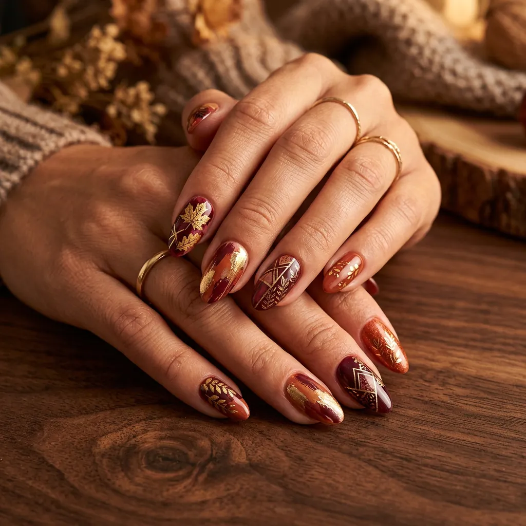 Autumn Fall Nails 2026 Designs