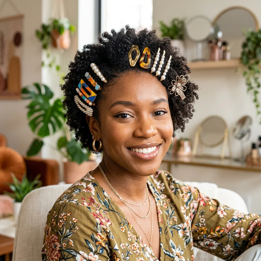 TWA Hairstyles Ideas: Your Ultimate Guide to Rocking a Tiny Afro 22 Barrette TWA Ideas 202606062150