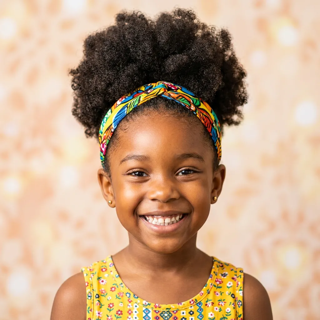 Natural Hairstyles for Black Kids