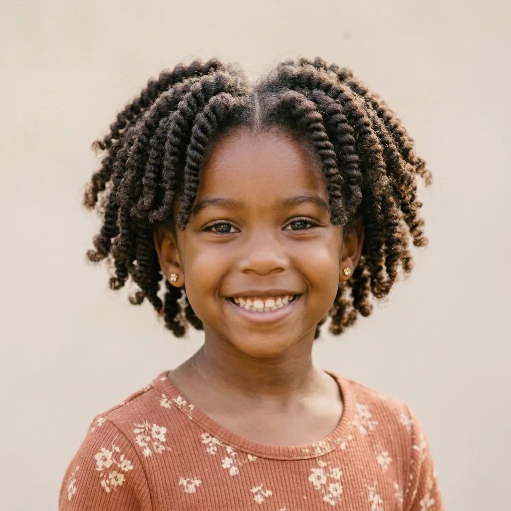 Hairstyles for Kids with Short Natural Hair