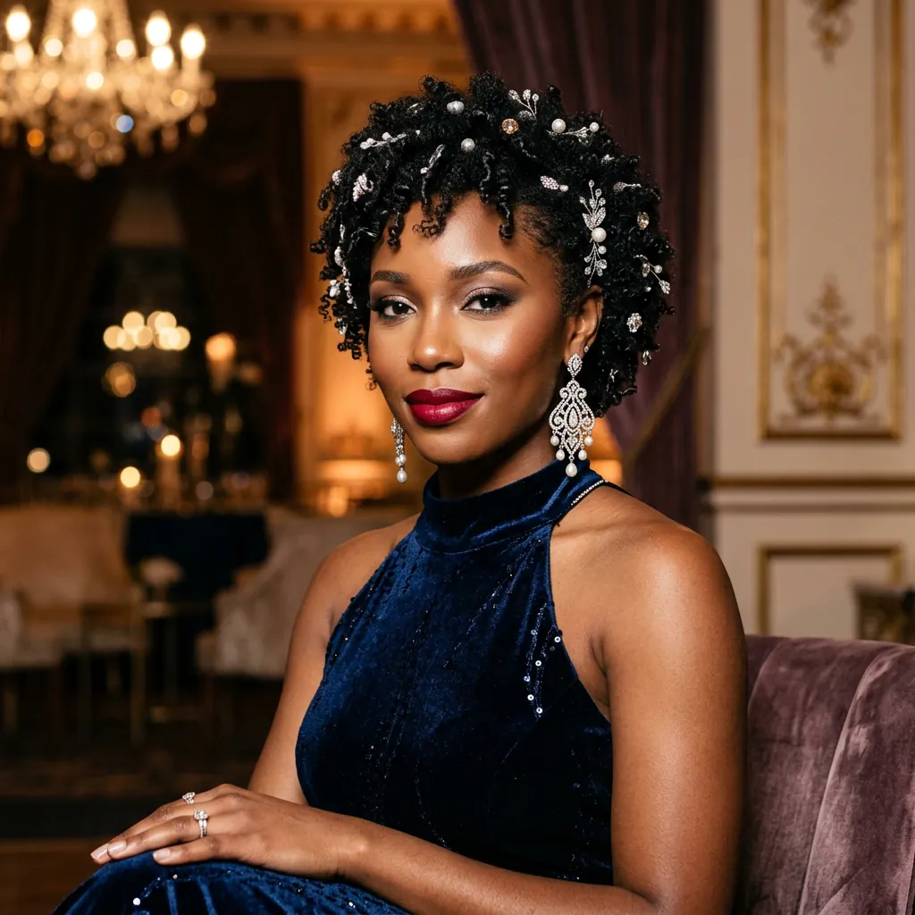 TWA Hairstyles Ideas: Your Ultimate Guide to Rocking a Tiny Afro 31 Elegant TWA Ideas
