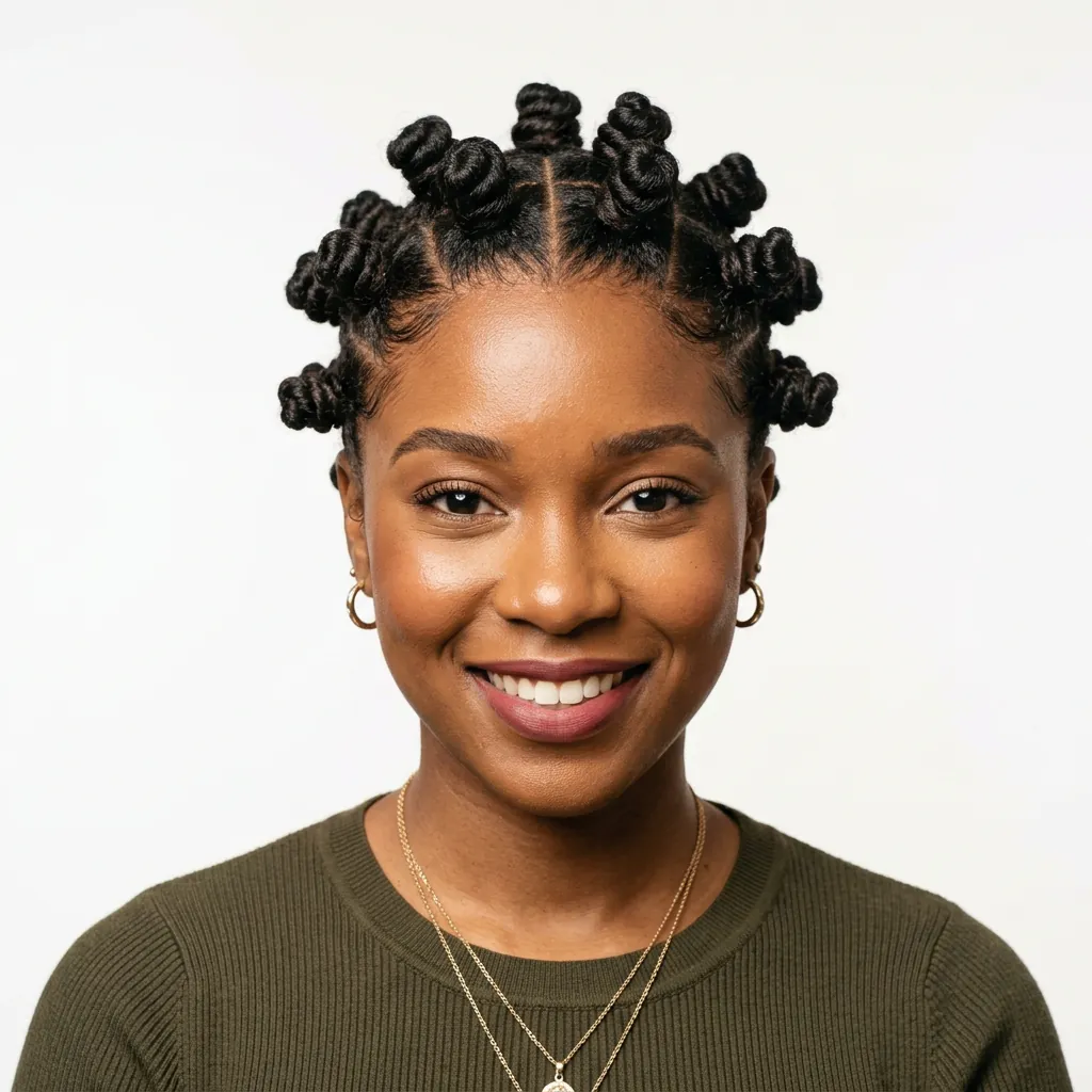 TWA Hairstyles Ideas: Your Ultimate Guide to Rocking a Tiny Afro 10 Bantu Knot Out TWA Ideas
