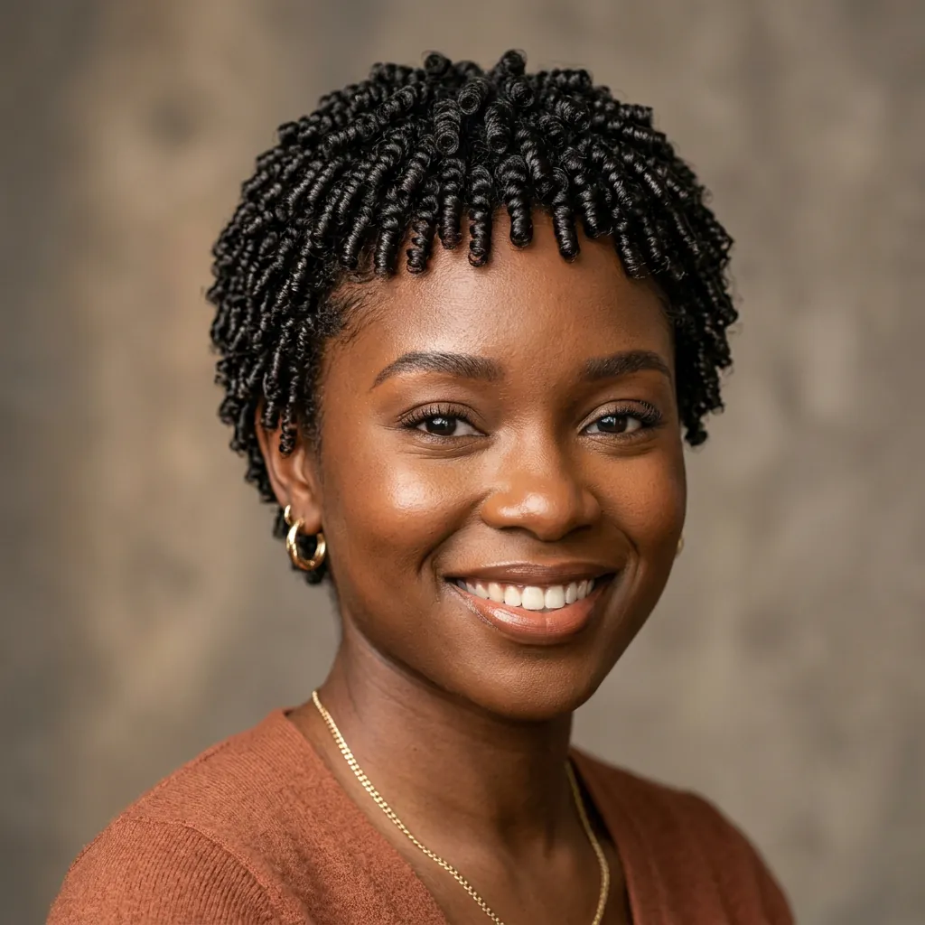 TWA Hairstyles Ideas: Your Ultimate Guide to Rocking a Tiny Afro 8 Finger Coil TWA Ideas