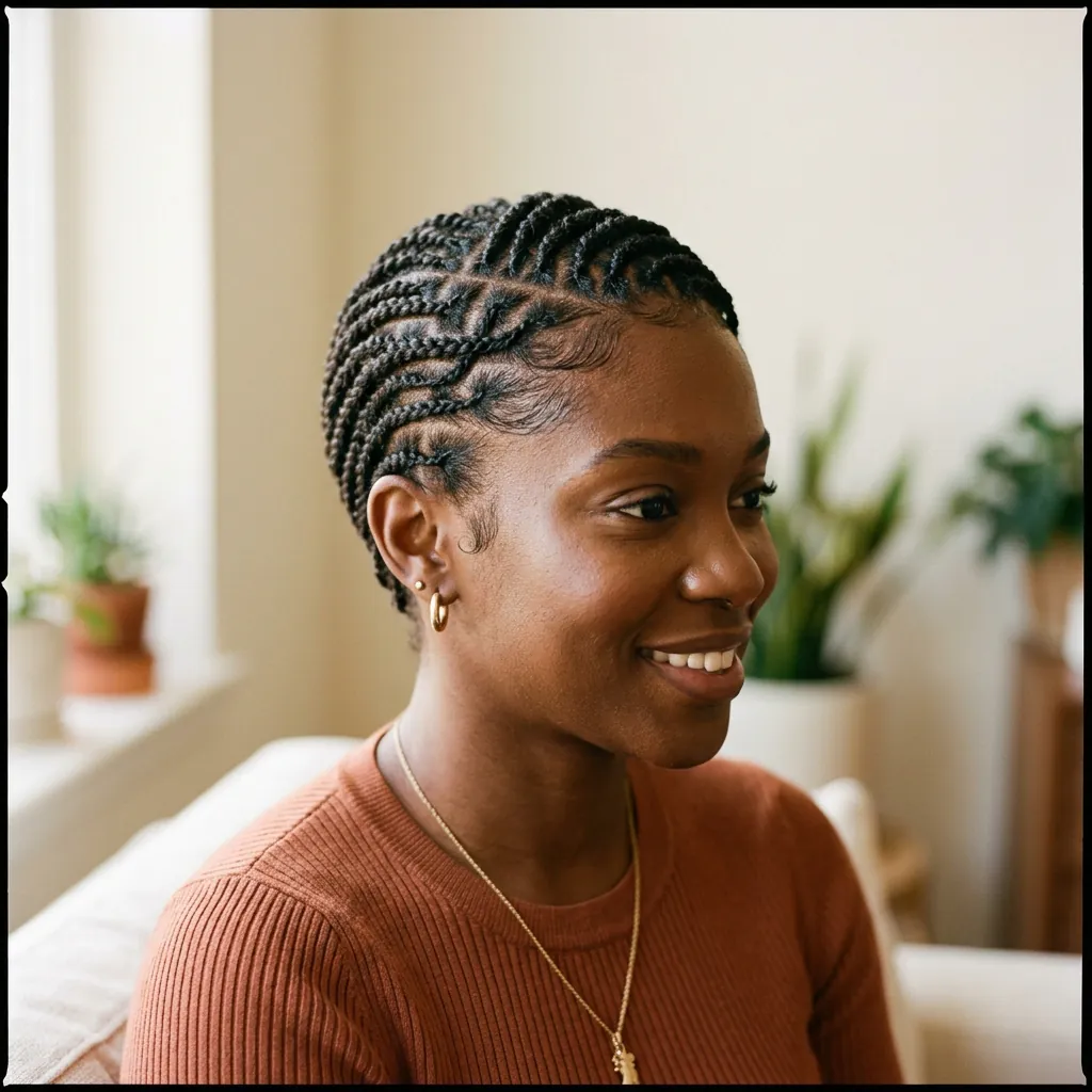 TWA Hairstyles Ideas: Your Ultimate Guide to Rocking a Tiny Afro 9 Flat Twist TWA Ideas