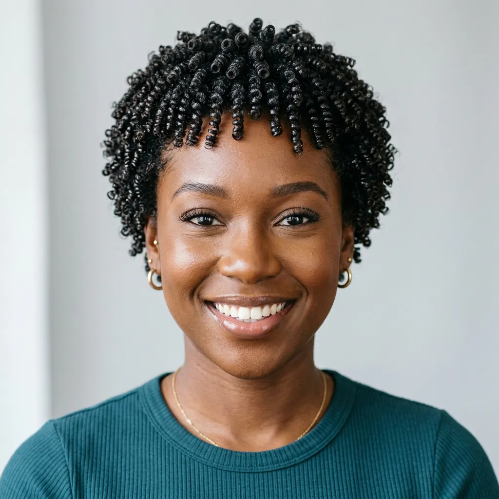 TWA Hairstyles Ideas: Your Ultimate Guide to Rocking a Tiny Afro 3 Defined Coil TWA Ideas