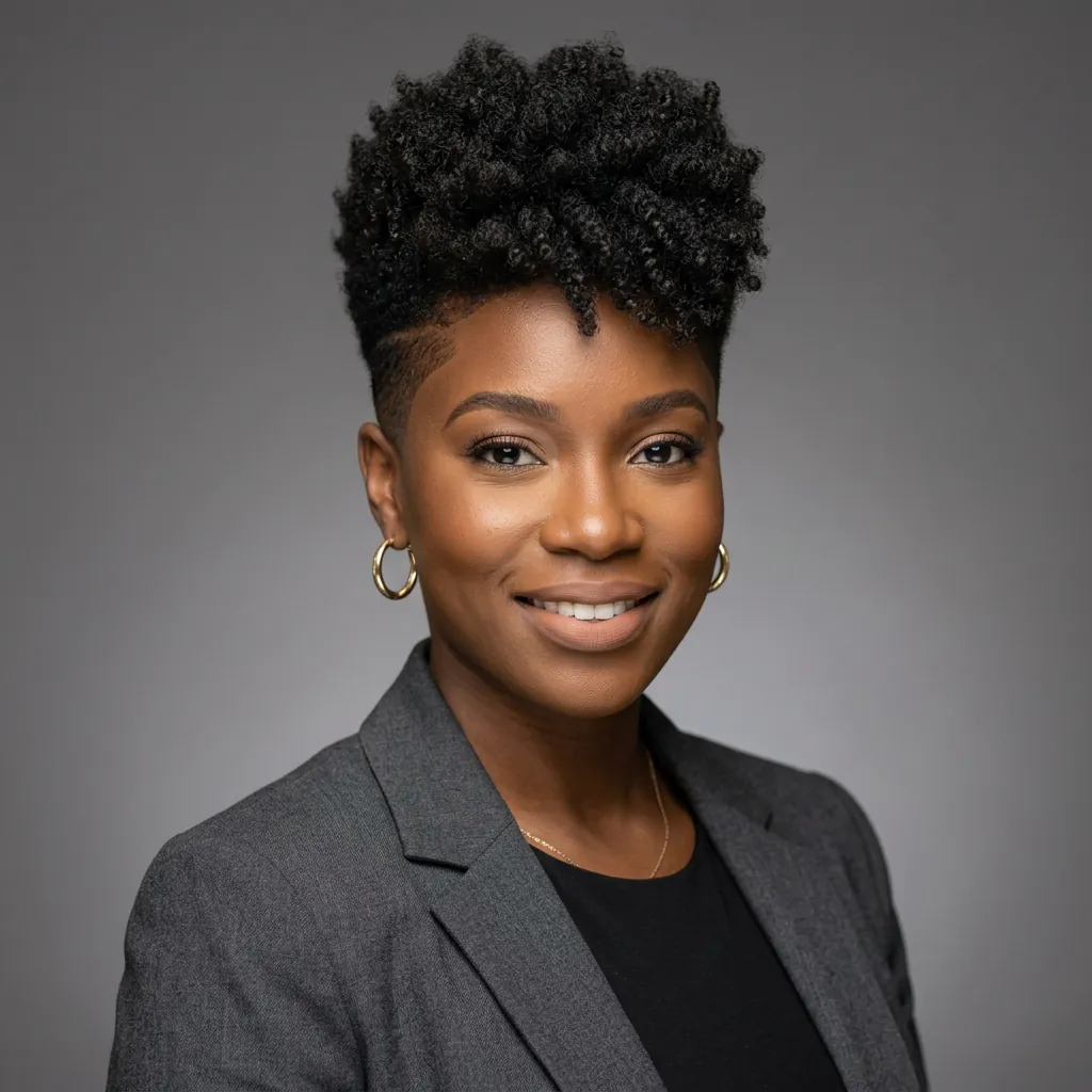 TWA Hairstyles Ideas: Your Ultimate Guide to Rocking a Tiny Afro 6 Tapered TWA Ideas