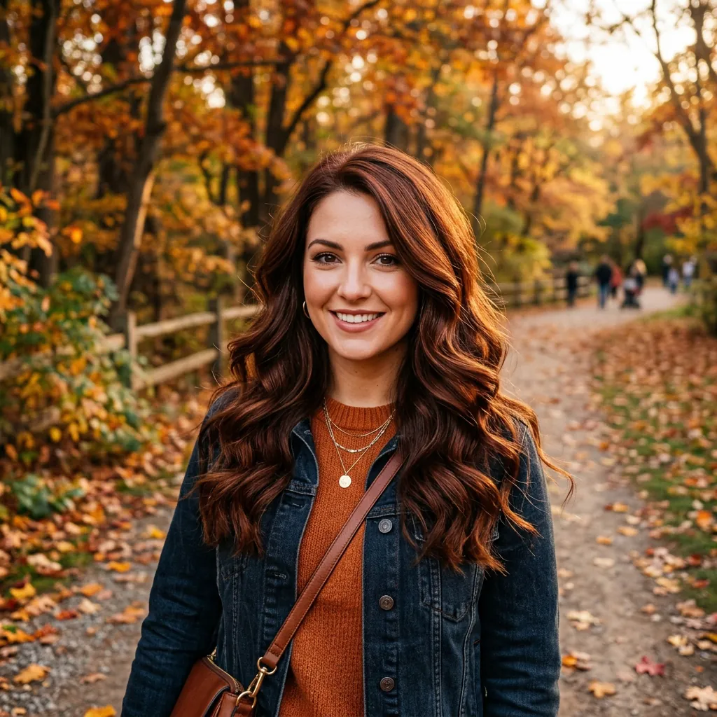 Rich Chestnut fall hair color ideas