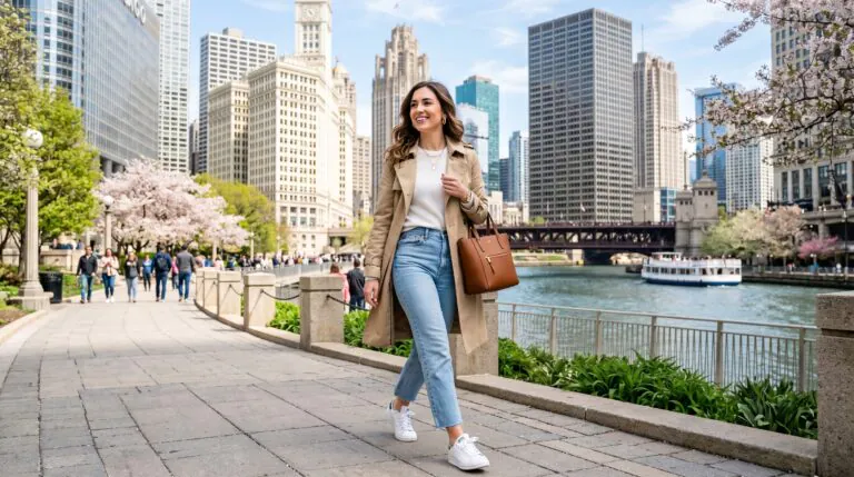 30 Chicago Spring Outfits Ideas: Stunning Looks to Try This Season 34 chicago spring outfits