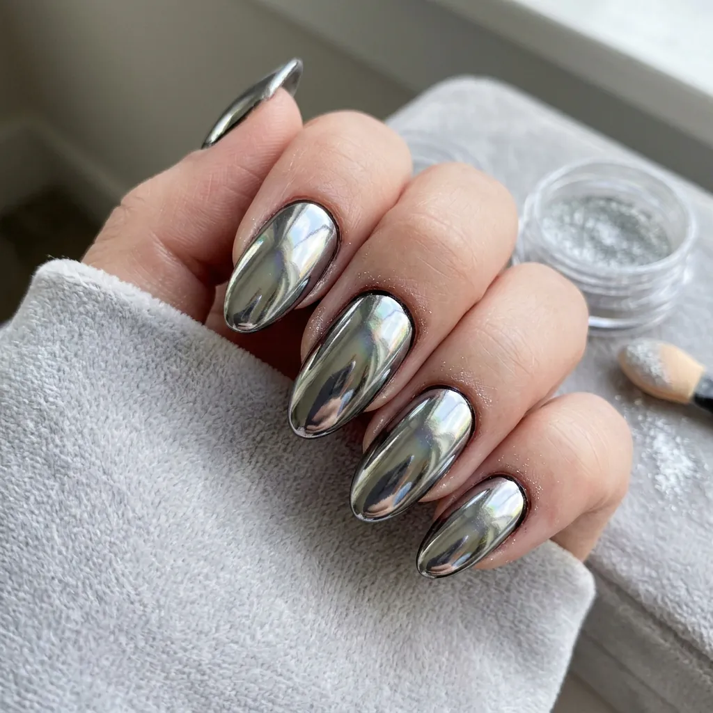 Chrome Nail Powder