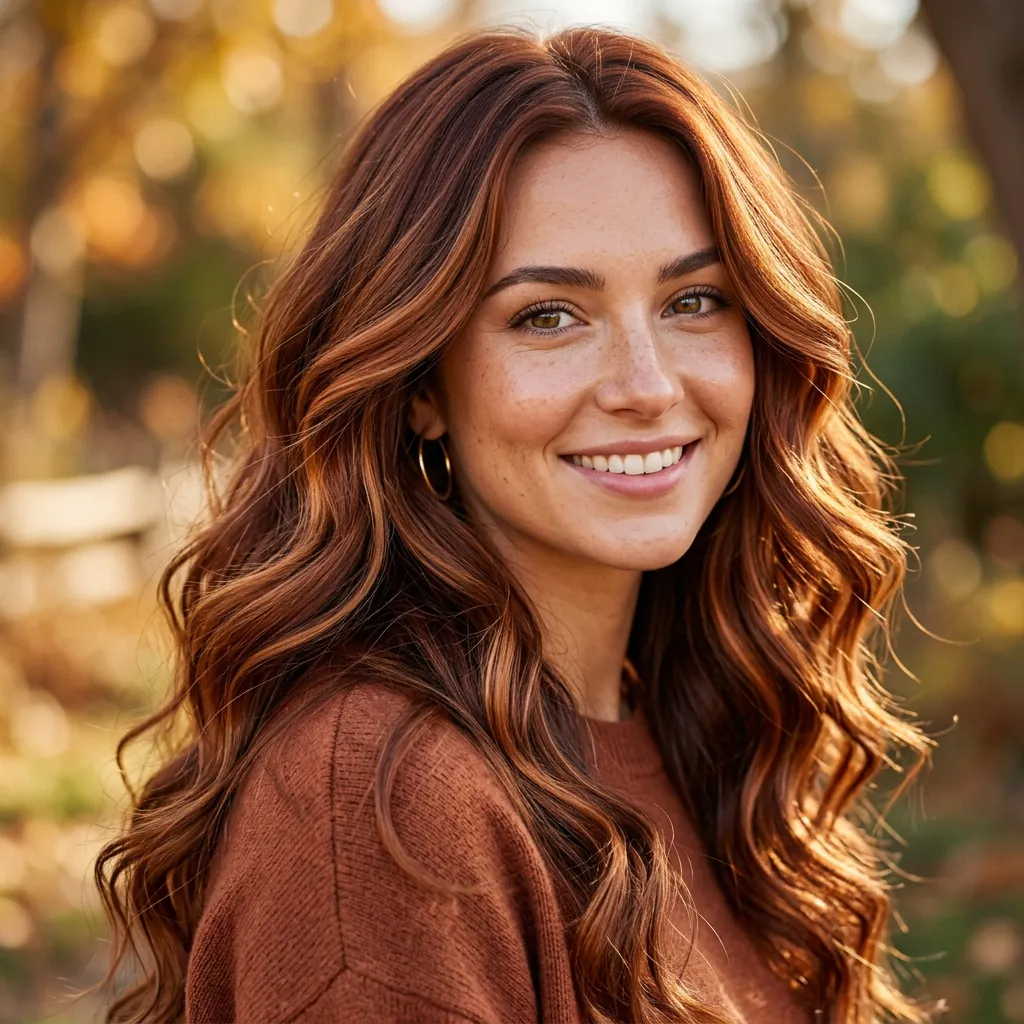 Cinnamon Swirl Hair Color Ideas