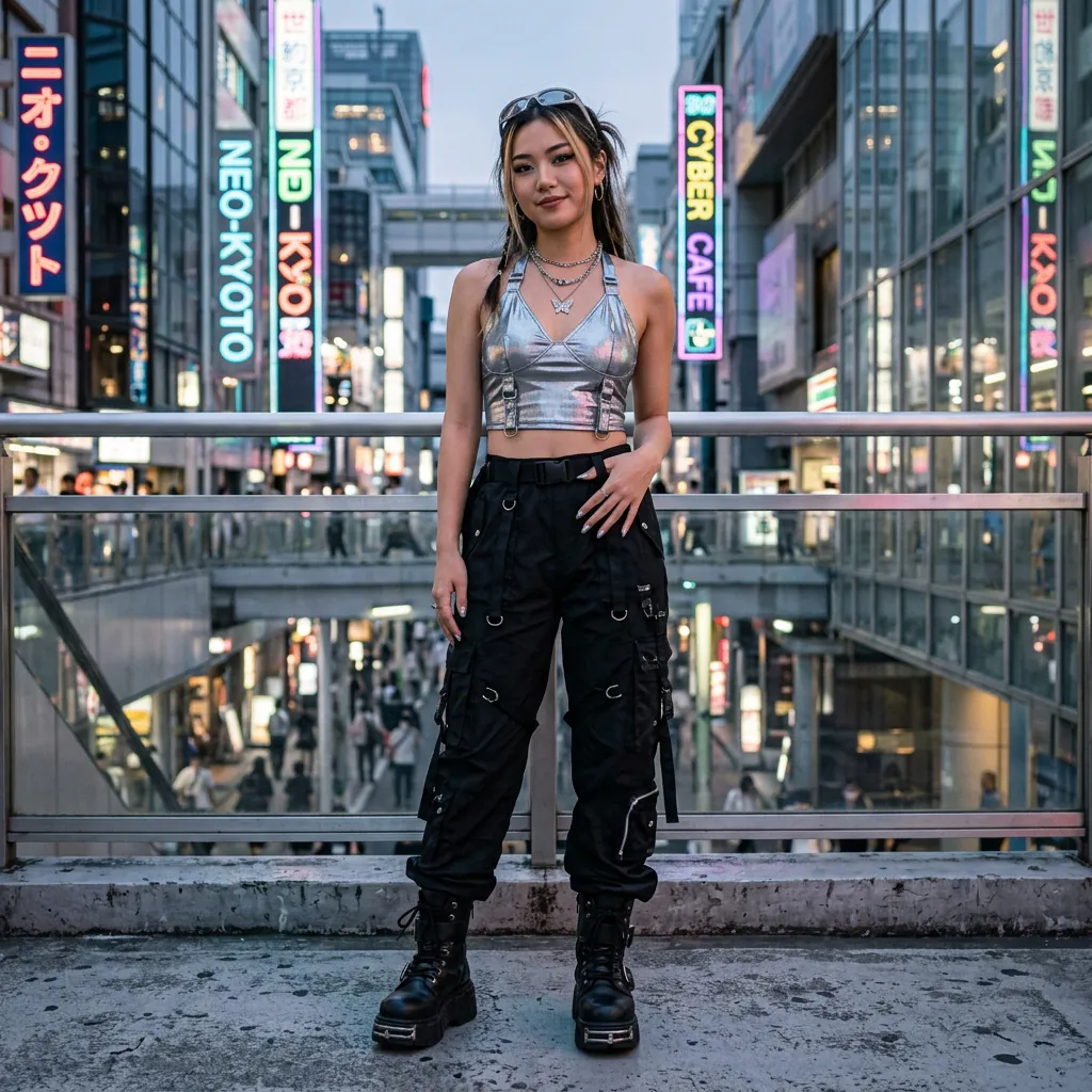 Cyber Y2K Outfit Ideas