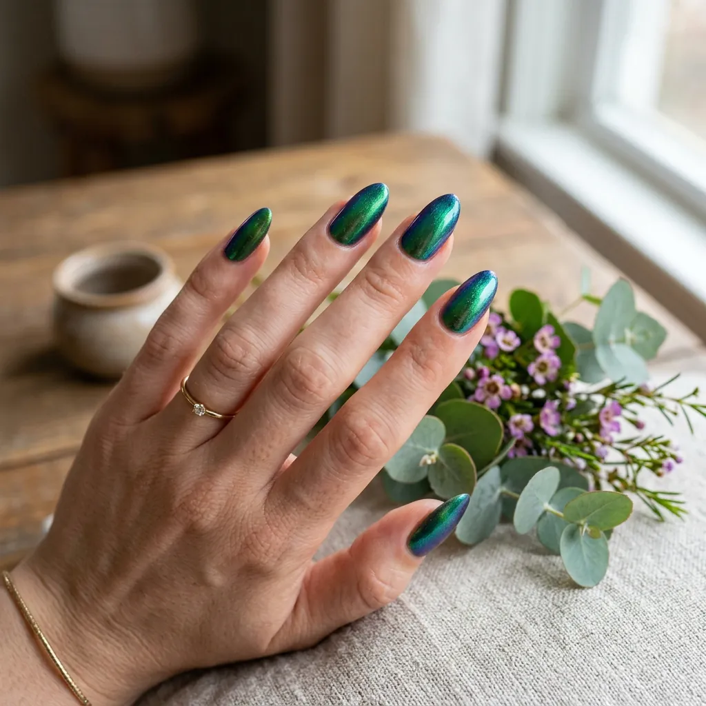 Duo chrome Nails
