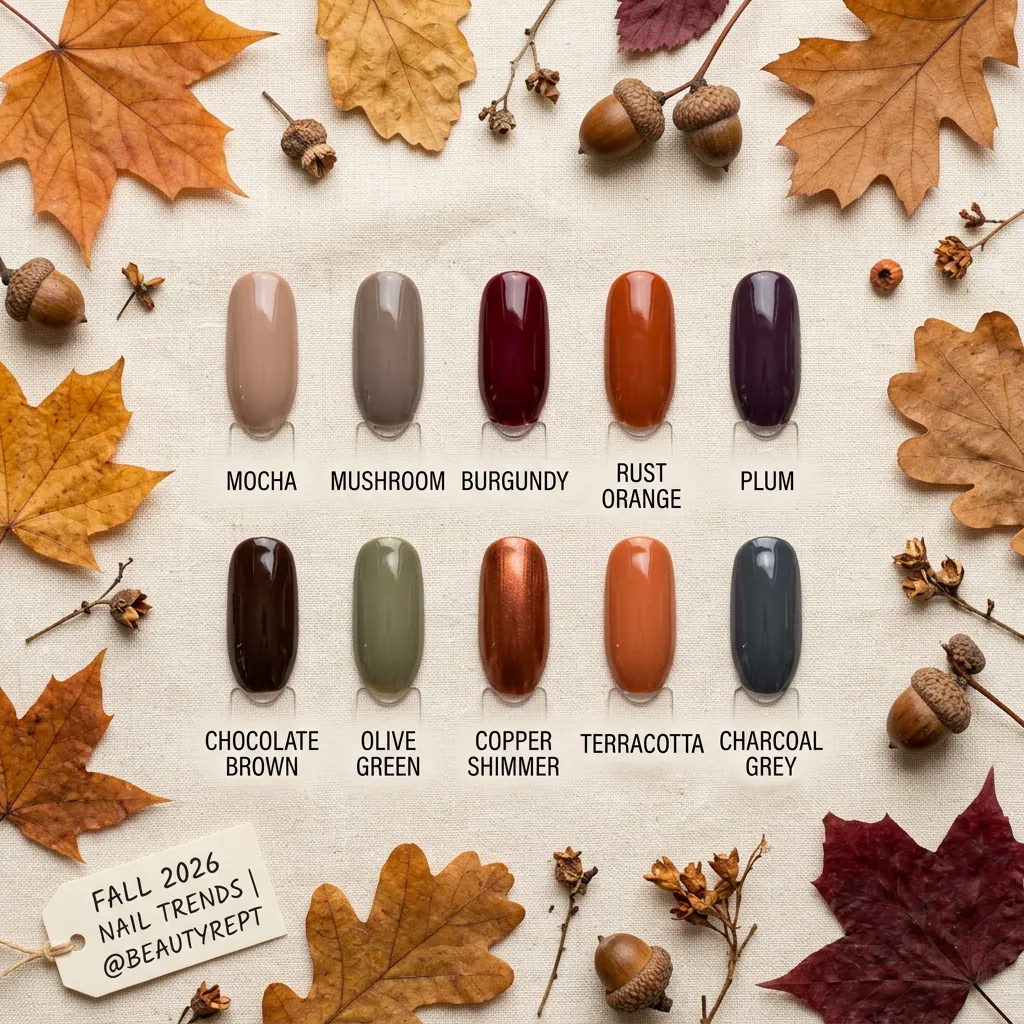 Fall 2026 Nails Color Trends