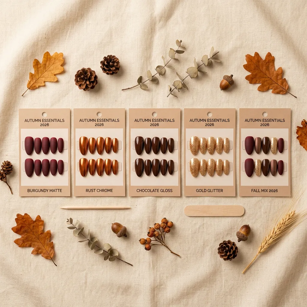 Press On Fall Nails 2026 Ideas