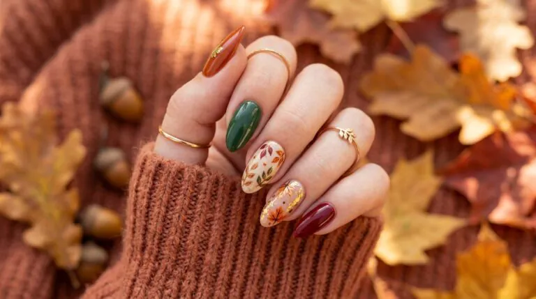fall nail designs autumn classy