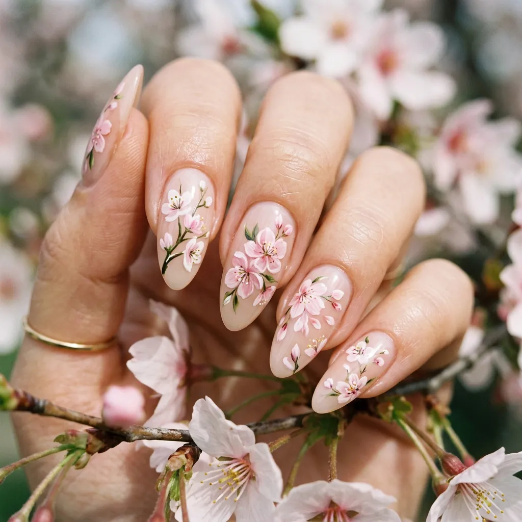 Floral Nail Art Designs