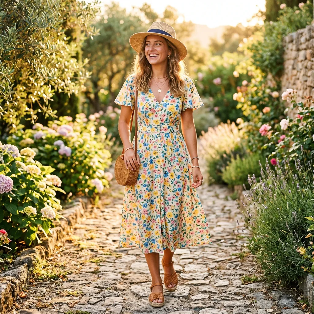 Floral Sundress Outfit Ideas