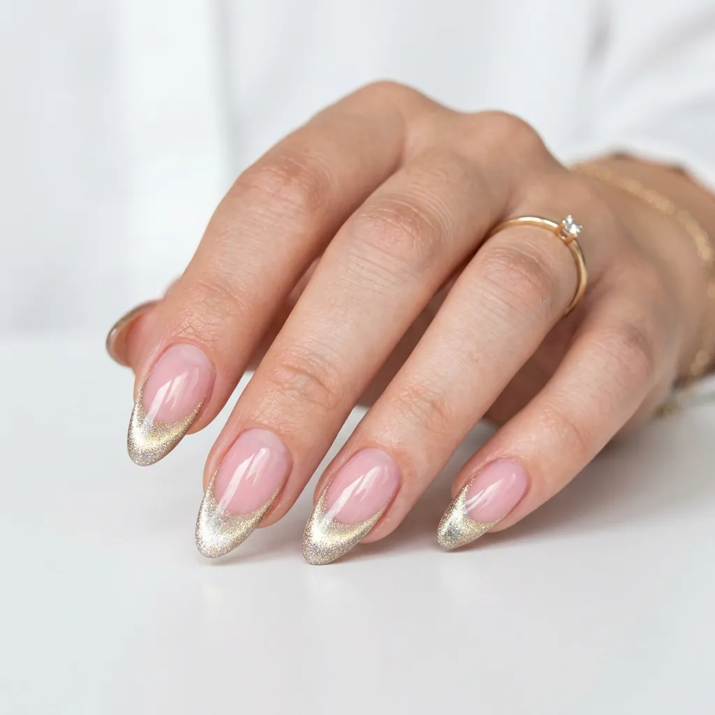 30 Nails Cat Eye Ideas:Stunning Looks To Try. 26 French Cat Eye Nails