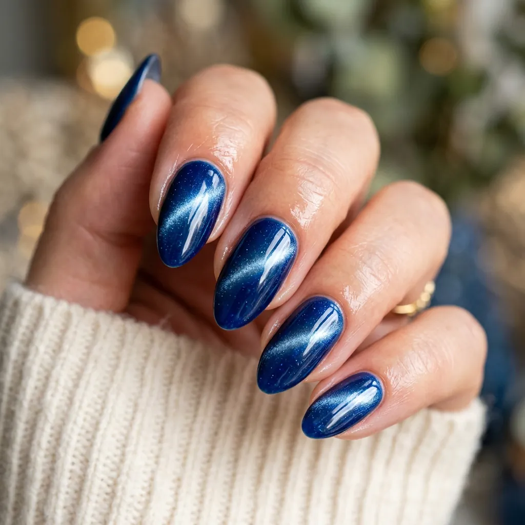 30 Nails Cat Eye Ideas:Stunning Looks To Try. 3 Gel nails cat eye
