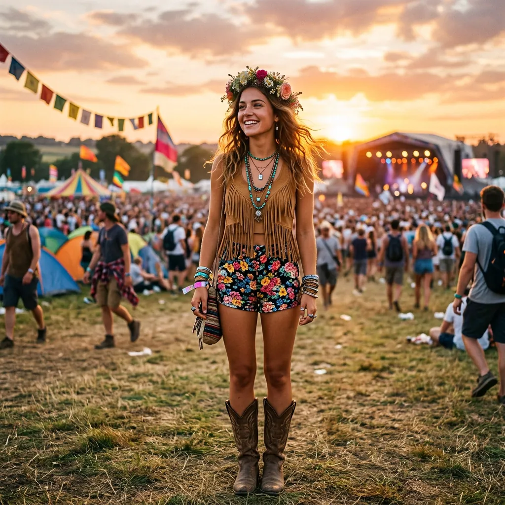 Outfit Ideas Girl: 30 Creative Looks to Inspire Your Style 26 Festival Outfit Idea Girl