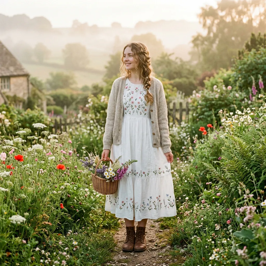 Outfit Ideas Girl: 30 Creative Looks to Inspire Your Style 20 Cottagecore Outfit Ideas Girl
