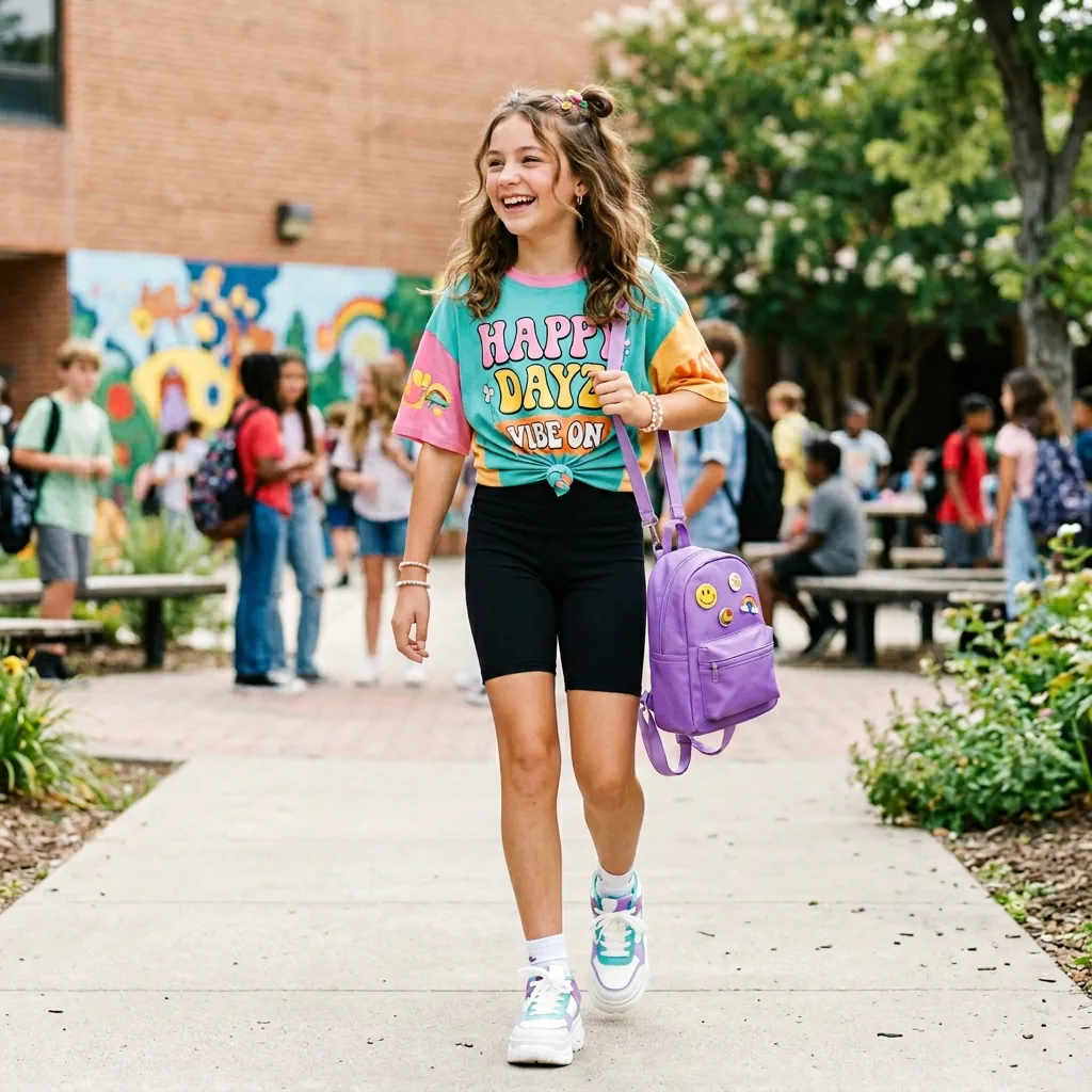 Outfit Ideas for Middle School Girlss