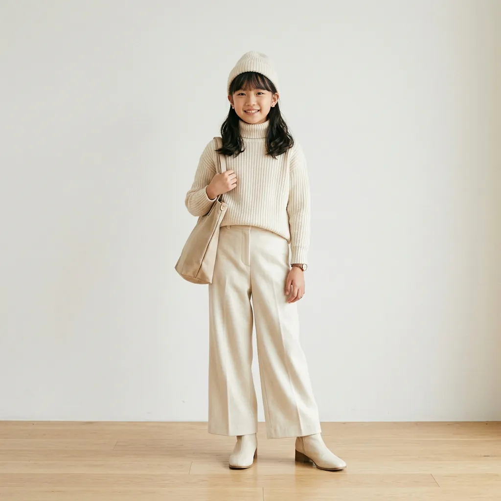 30 Outfit Ideas Winter School Mornings Made Easy and Stylish 8 Monochrome outfit ideas winter school