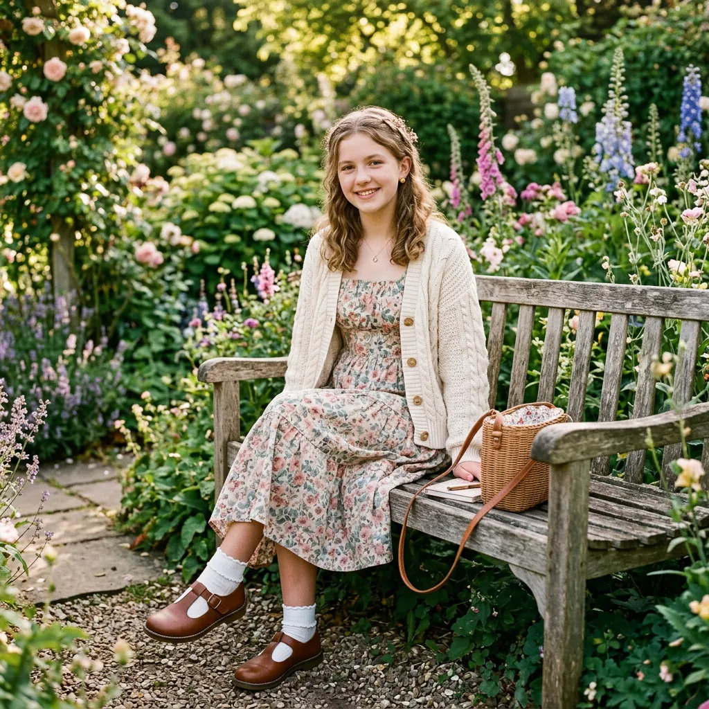 Cottagecore Outfit Ideas for School
