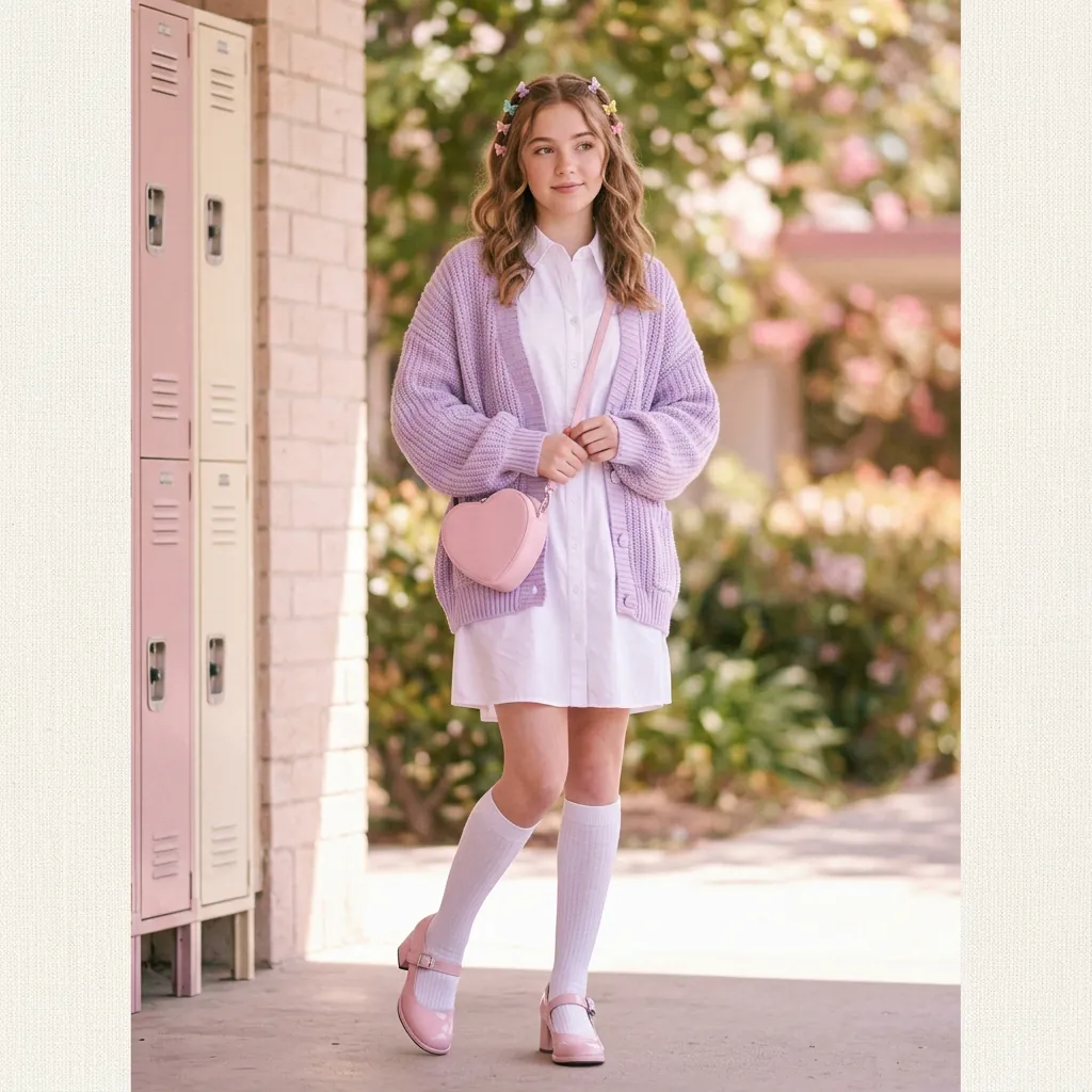 Soft Girl Outfit Ideas for School