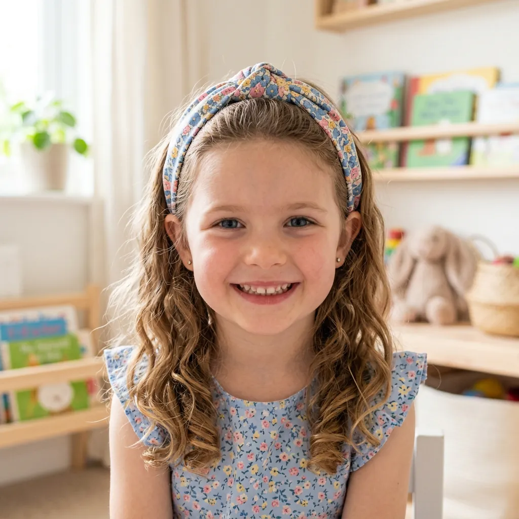 Hairstyles for Kids with Headbands