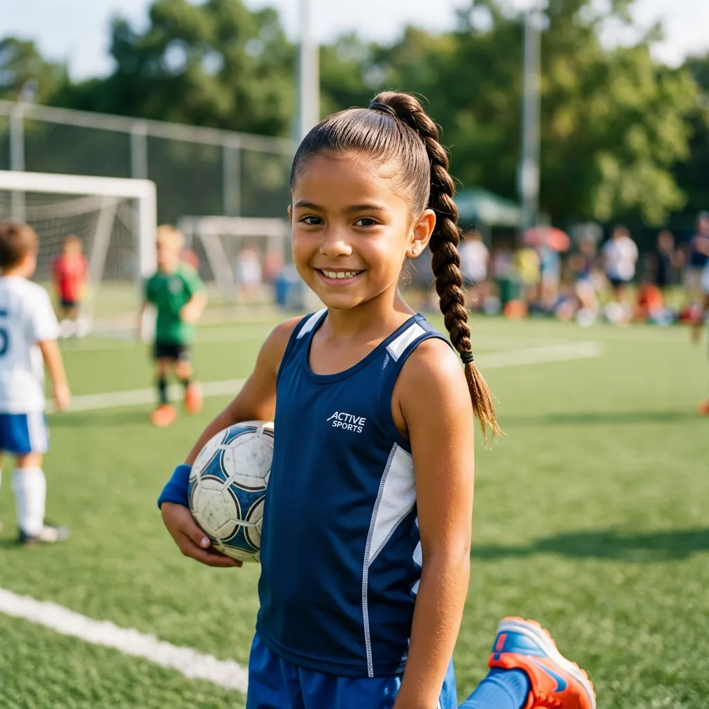 Sporty Hairstyles for Kids