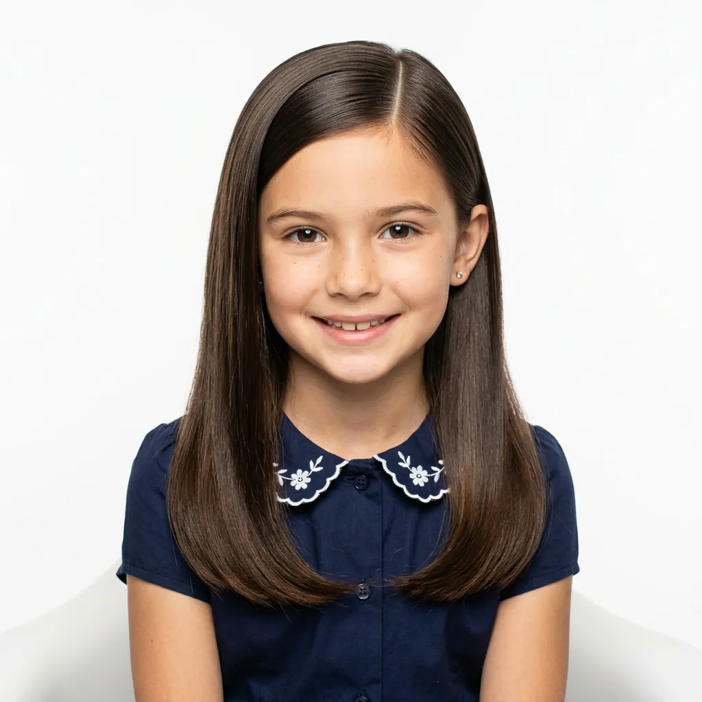 Hairstyles for Kids with Side Parts