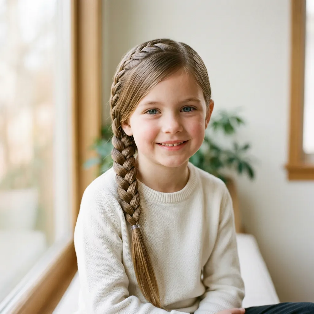 Hairstyles for Kids with Straight Hair