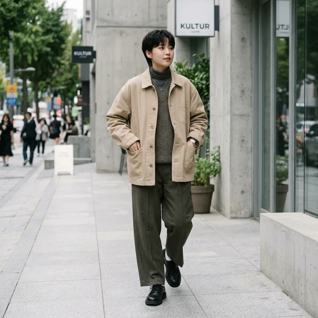Outfit Ideas Korean Fashion: 30 Fresh and Inspiring Looks to Try 21 Korean Gender Neutral Outfit Ideas