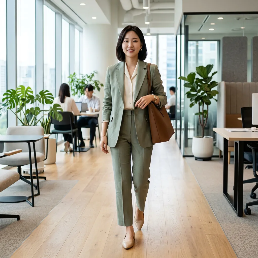 Outfit Ideas Korean Fashion: 30 Fresh and Inspiring Looks to Try 14 Korean Business Casual Outfit Ideas